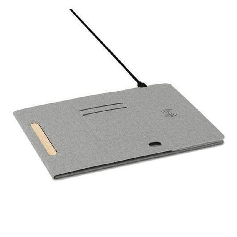 BLACE - CHANGE ZERO Recycled PU 15W Wireless Mousepad & Desk Organizer
