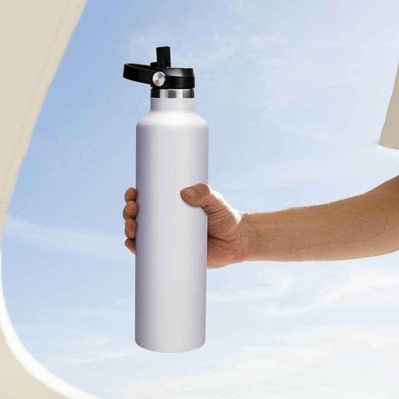 CERVO - Hans Larsen Vacuum Stainless Steel Bottle with Sports Lid - 1L