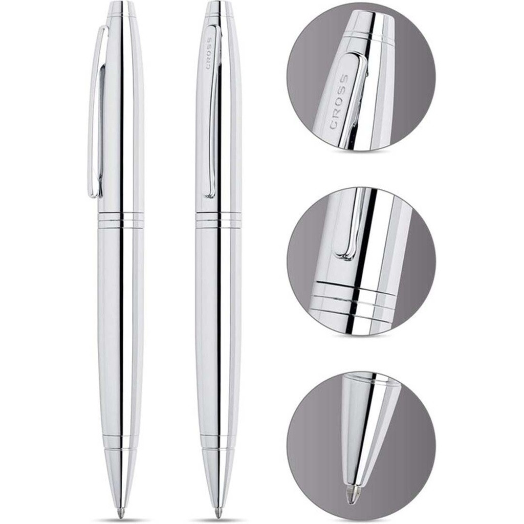 Cross Calais™ Polished Chrome with Polished Chrome Appointments Ballpoint Pen