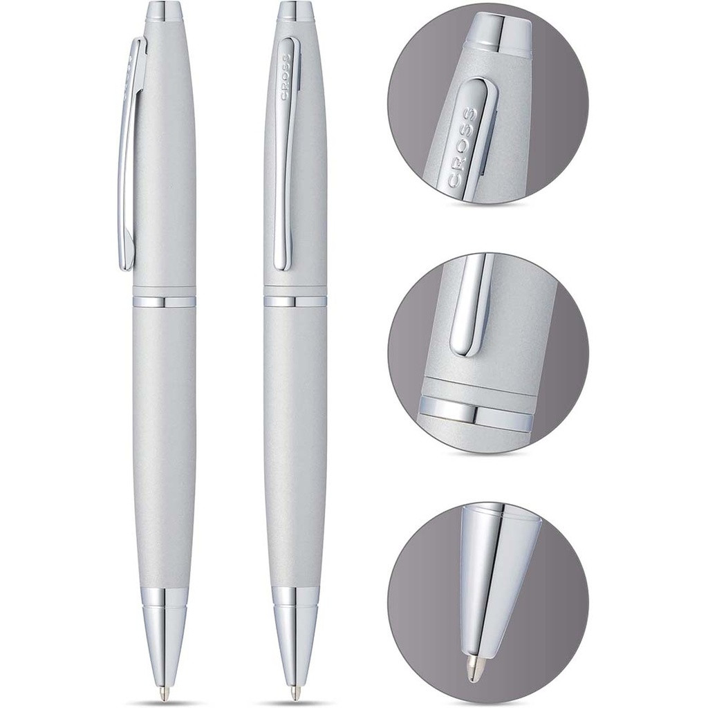 Cross Calais™ Satin Chrome with Polished Chrome Appointments Ballpoint Pen