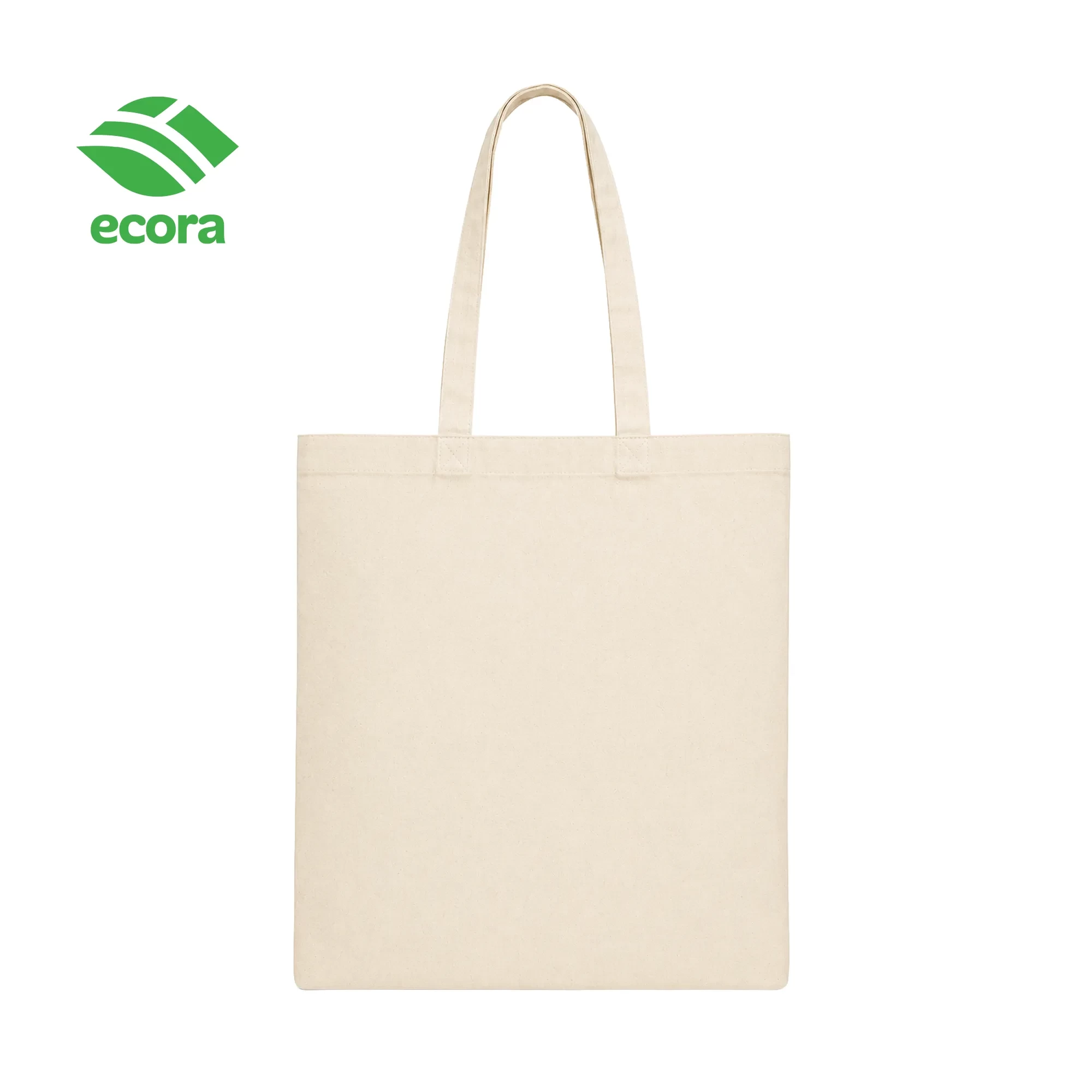 Ecora Premium Canvas Shopping Bag with 8 cm Gusset — 230 GSM