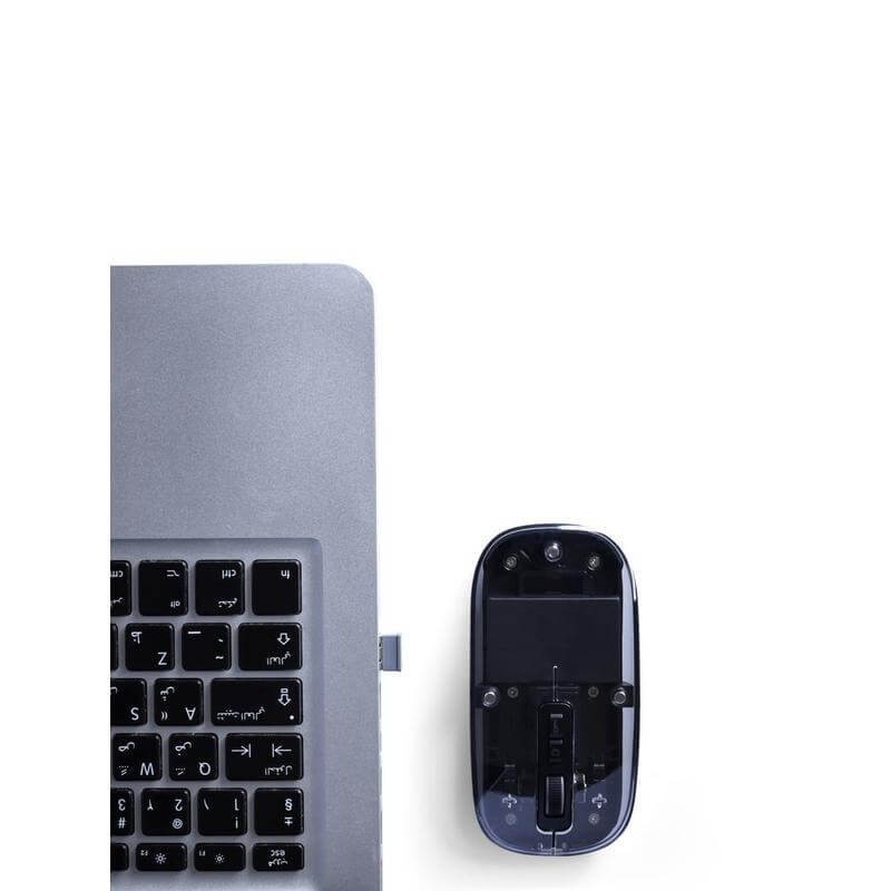 LOGIK - @memorii Transparent 3-mode Wireless Mouse