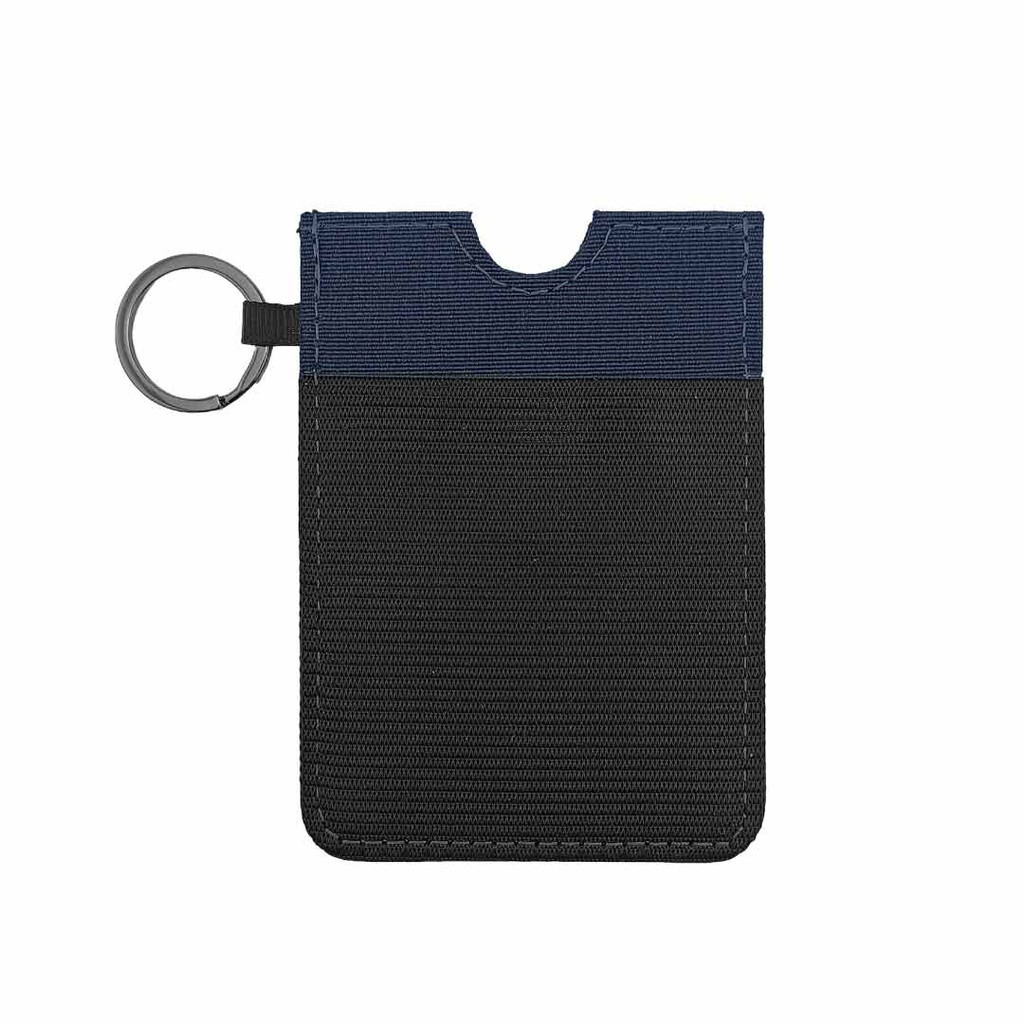 LUGANO - Vertical RFID Cardholder Wallet with Keyring