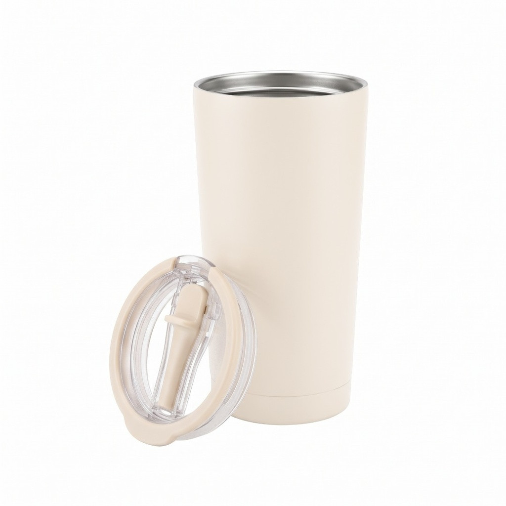 MARBELLA - Hans Larsen Double Wall Tumbler with Sip Lid 600 ml