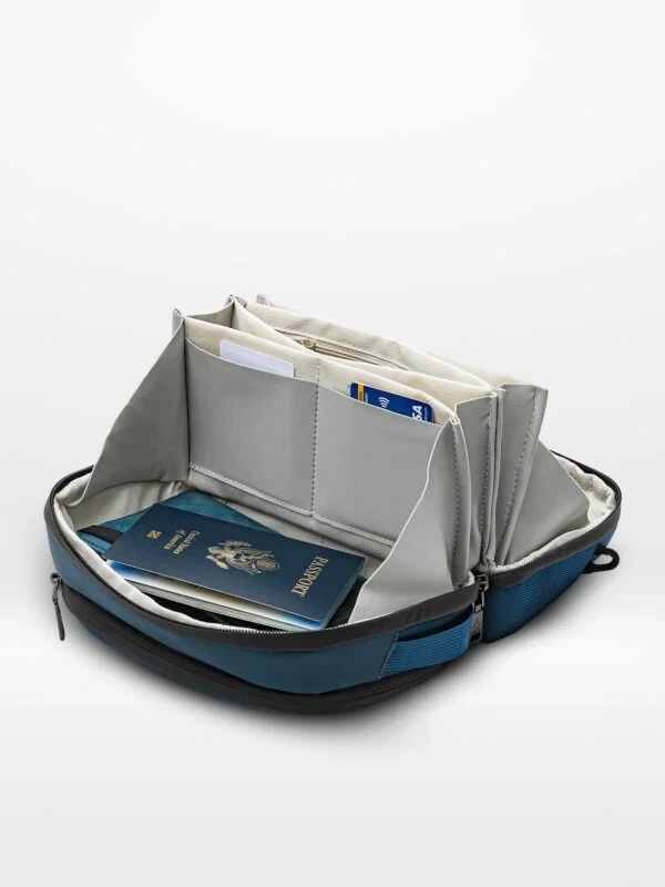 O-Elite Black Waterproof Electronics Organizer Bag