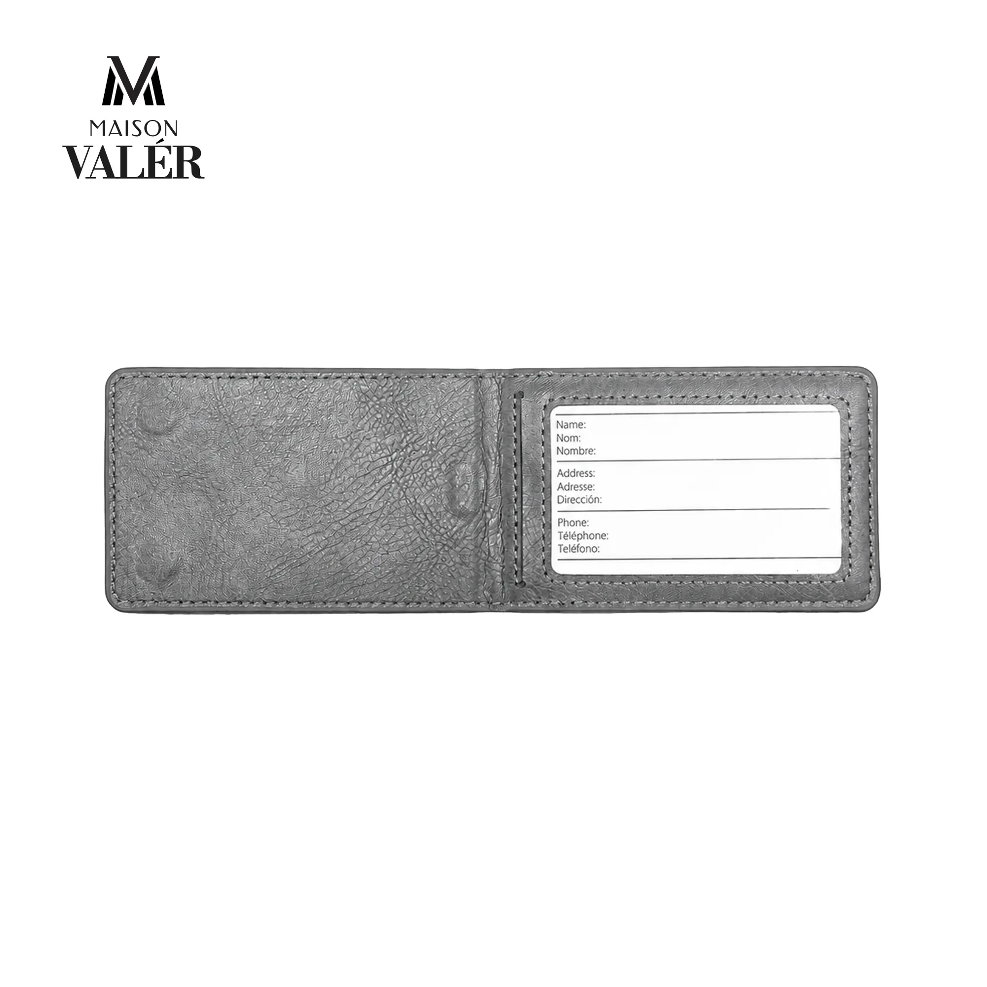 Premium Leather Luggage Tag