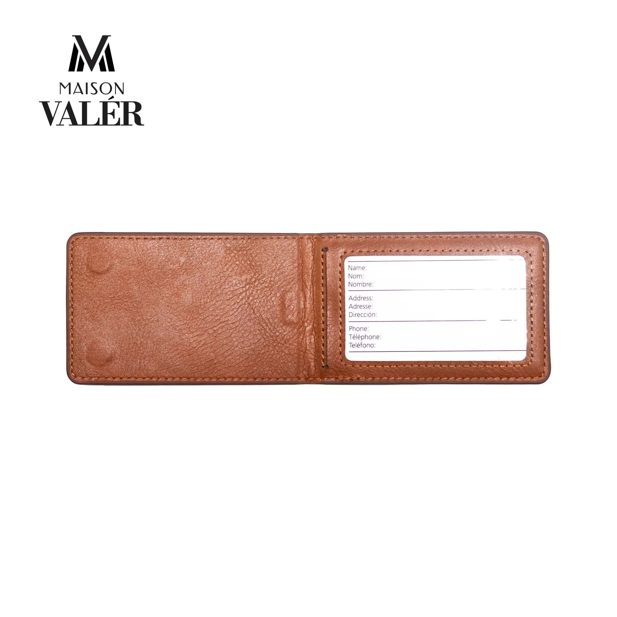 Premium Leather Luggage Tag
