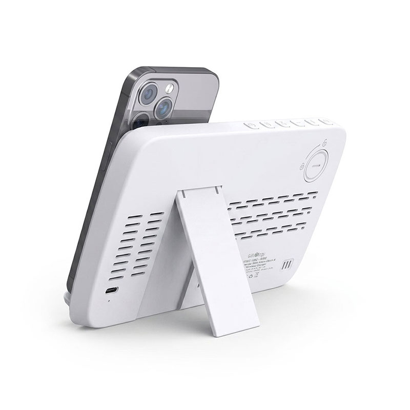 RISE - Giftology Digital Alarm Clock Wireless Charger