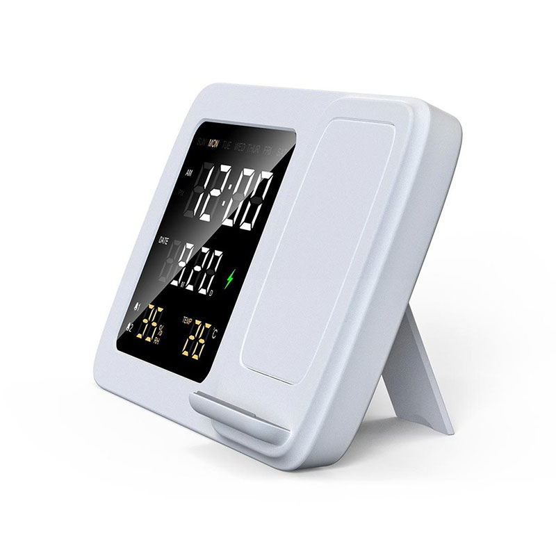 RISE - Giftology Digital Alarm Clock Wireless Charger