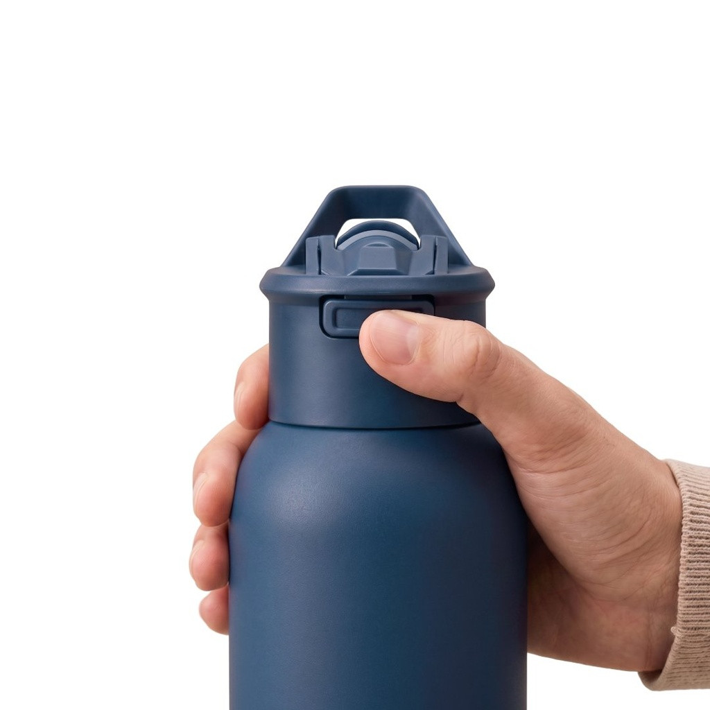 TOLEDO - Hans Larsen Double Wall Bottle with Straw 600 ml