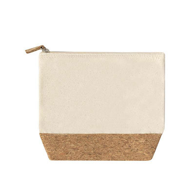 EOSTE - eco-neutral Recycled Cotton/Cork Pouch