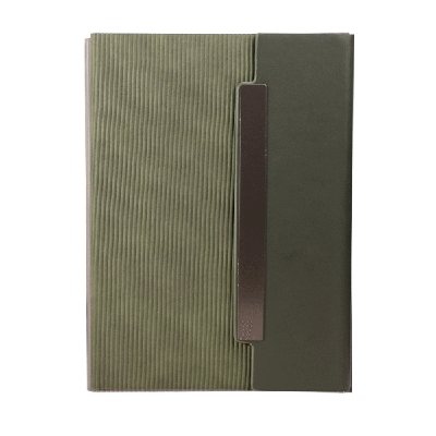 NOTE FLAP – Stylish PU Leather Notebook with 150 High-Quality Sheets and Durable Steel Binding