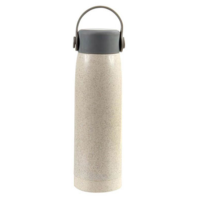 eco-neutral Wheat Straw Glass Bottle