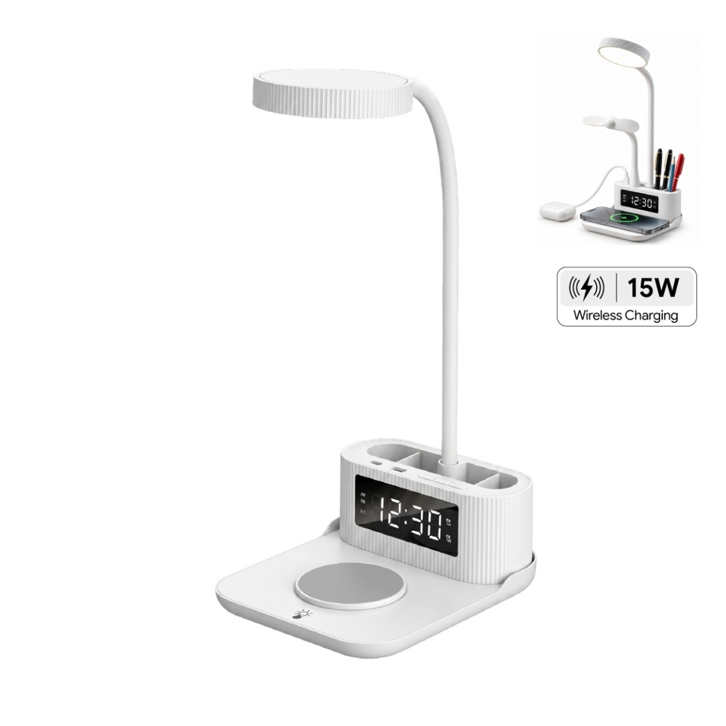 VELTRIX - Giftology 6-in-1 Multifunctional Desk Lamp