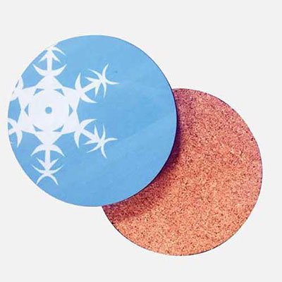 Plock - Round Cork Coaster