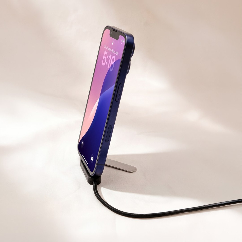 BRIXEN - @memorii 65W Fast Charging Cable with Adjustable Phone Stand