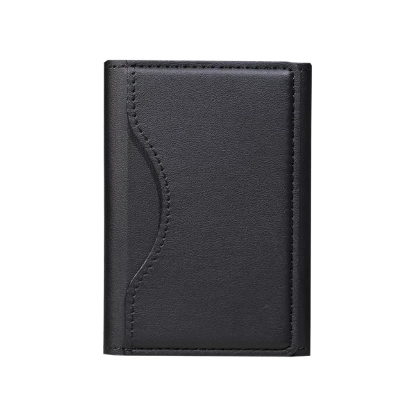 CARD CASE – Slim PU Leather Card Holder with MagSafe Attachment for Secure and Easy Access