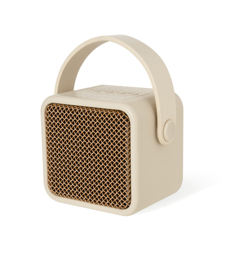 CHARM Beige | Portable Bluetooth 5.4 Speaker with Carry Handle