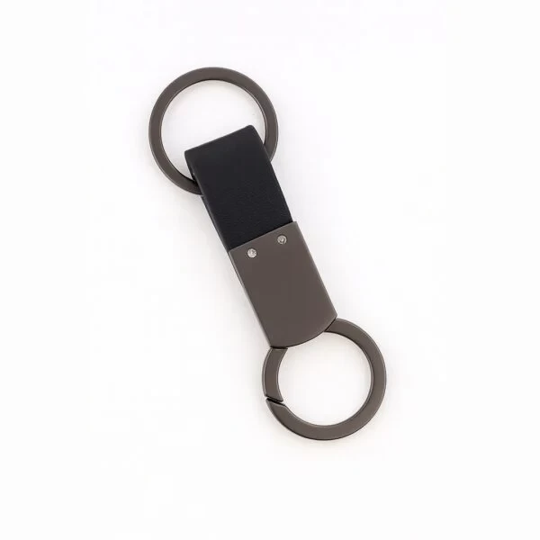 KEY KEEPER – Elegant PU Leather & Metal Durable Keychain with Sleek Design