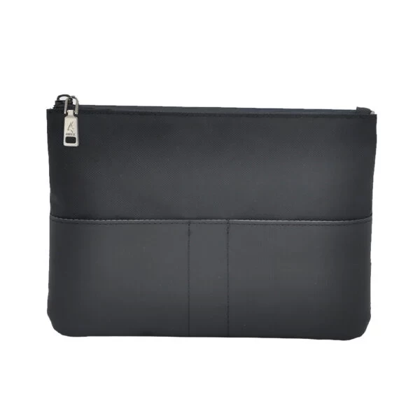O-PURSE Compact Multi-Pocket Pouch – Sleek, Durable Design with Zipper, Pen & Card Pockets for Organized Essentials