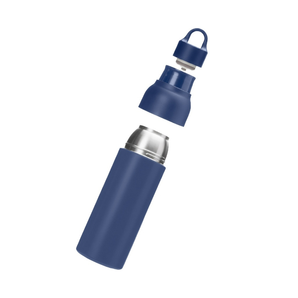 RHODES - Hans Larsen Double Wall Bottle with Push Lid 550 ml