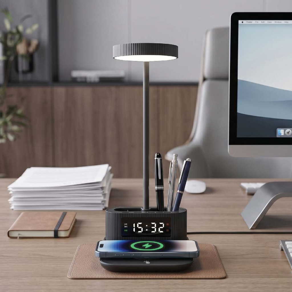 VELTRIX - Giftology 6-in-1 Multifunctional Desk Lamp