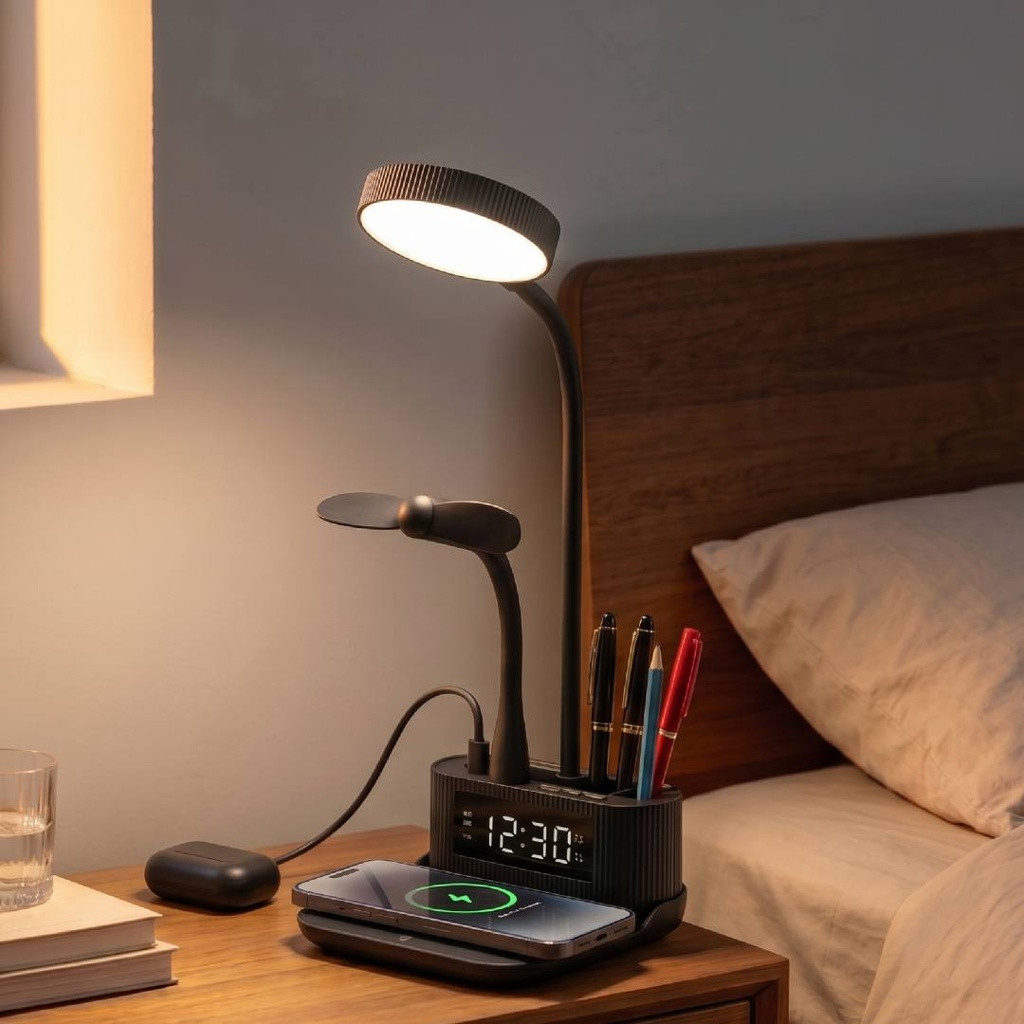 VELTRIX - Giftology 6-in-1 Multifunctional Desk Lamp