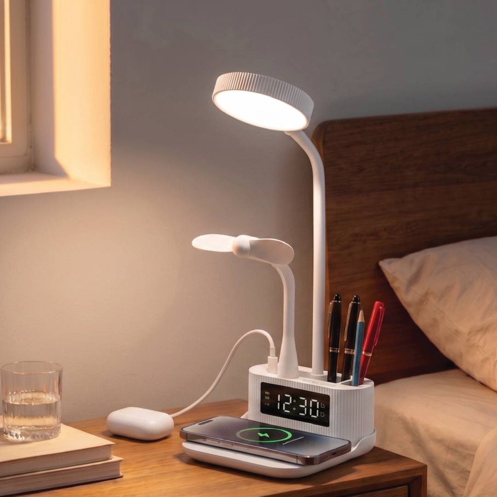 VELTRIX - Giftology 6-in-1 Multifunctional Desk Lamp