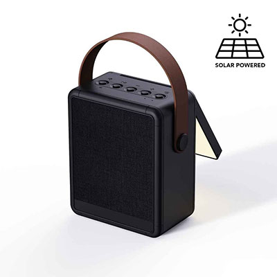 SOLA - @memorii RCS Recycled Solar Speaker & Lamp