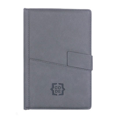 Leather Notebook with Pocket