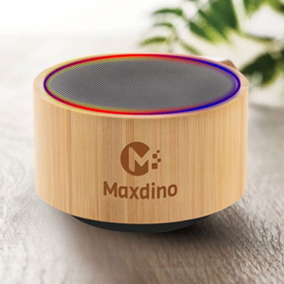 Stylish Bamboo Bluetooth Speaker