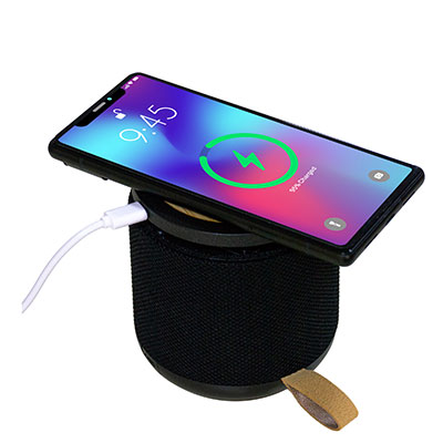 Bamboo Bluetooth Speaker & Wireless Charger