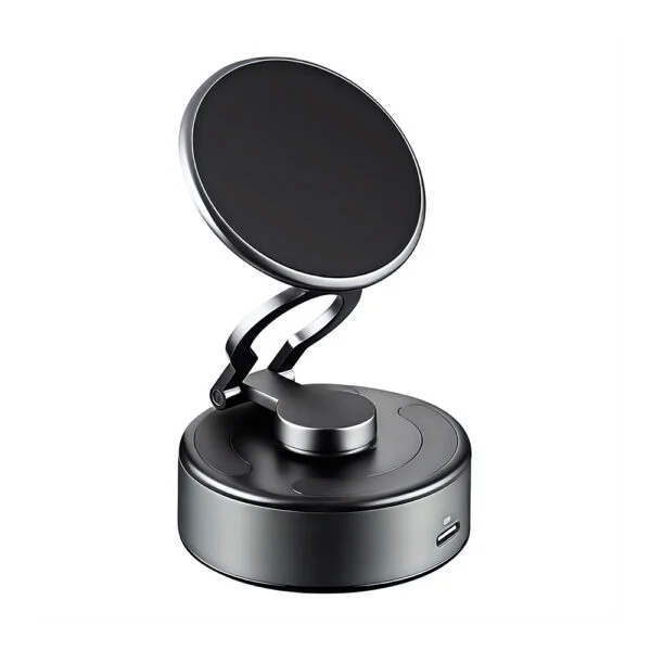 SUCTION PRO – Compact Multi-Scenario Magnetic Vacuum Holder with 360° Rotation & Triple Folding Design