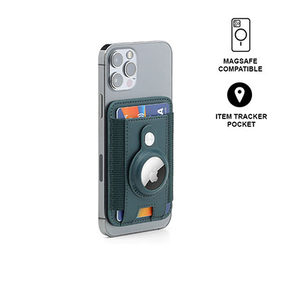 MARZ - Santhome® Magnetic Phone Cardholder with Santhome Tag Pocket