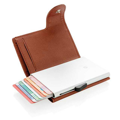 C-Secure PU RFID Card Holder & Wallet