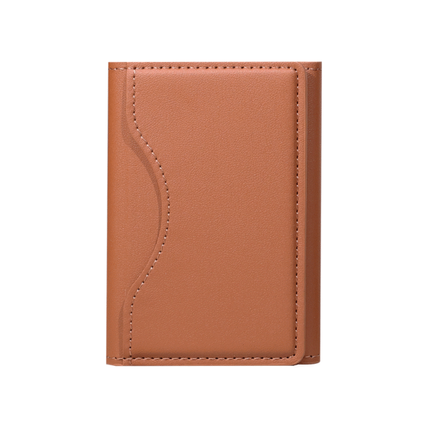 CARD CASE – Slim PU Leather Card Holder with MagSafe Attachment for Secure and Easy Access