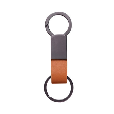 KEY KEEPER – Elegant PU Leather & Metal Durable Keychain with Sleek Design