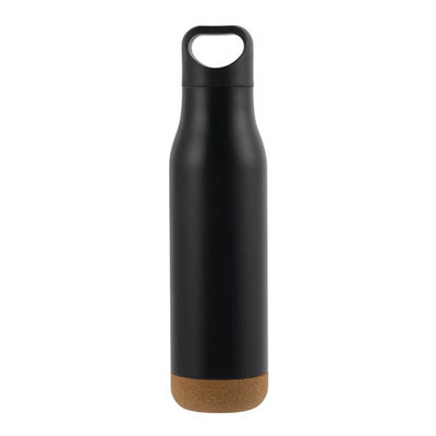 Insulated Water Bottle with Cork Base
