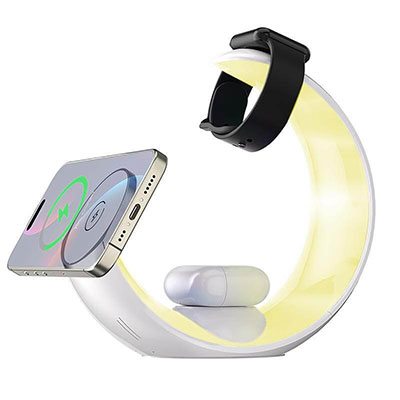 NEXO - Giftoloy 3-in-1 Wireless Charger with Night Light