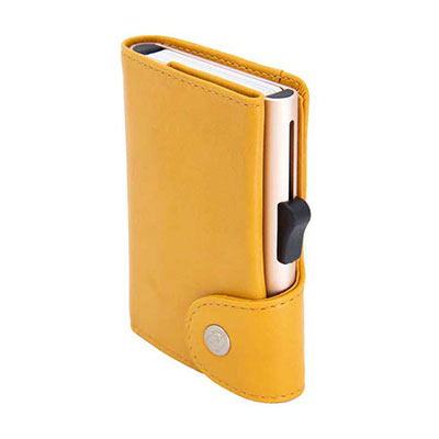 C-Secure Classic Italian Leather RFID Wallet