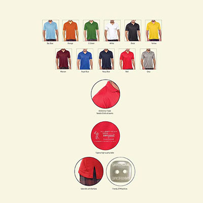 All Day Fresh Dry N Cool Polo Shirts