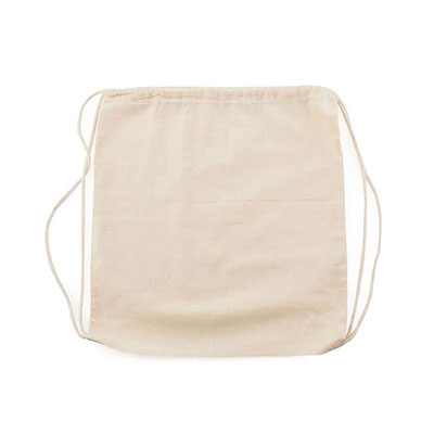 Papakura - Drawstring Backpack In 100% Cotton Fabric