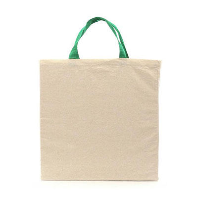 Brawley - Bag in 100% Organic Cotton Material-Natural Color Finish