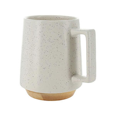 Telavi -  Ceramic Mug With Bamboo Base