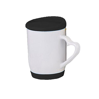 Mbeya - Ceramic Mug with Silicon Base of Lid