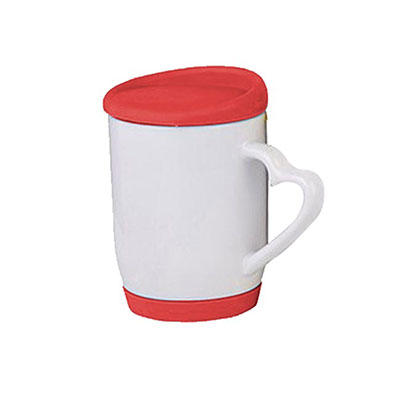 Mbeya - Ceramic Mug with Silicon Base of Lid