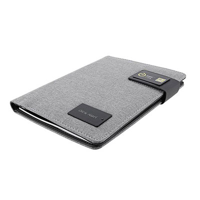 Agros -  A5 Portfolio With 4000 MAh Wireless Powerbank With Light-Up