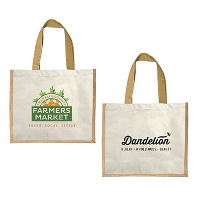 Jute and Cotton Shopping Bags