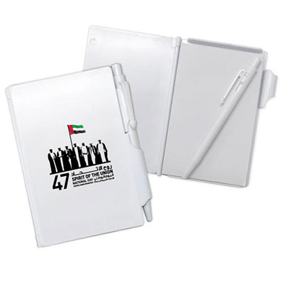 National Day PVC Hard Cover Notepad