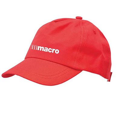 Delano - 5 Panel Kid Cap in Bright Colors in 100% Cotton Material